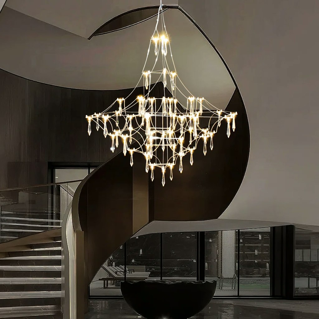 Wayfair 17 Stories LED Crystal Chandelier Promo: $143 + extra 10% off
