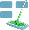 Reusable Microfiber Mop Pad 3-Pack for $3 + free shipping w/ $25
