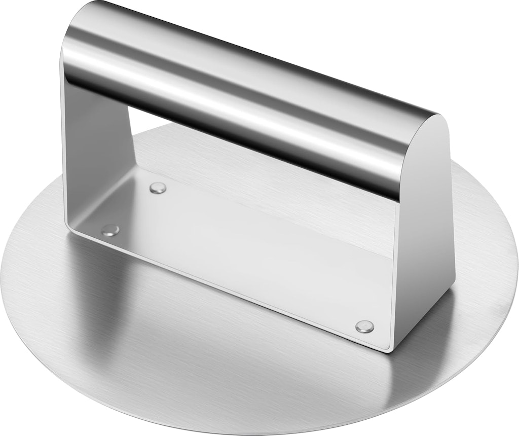 6" Stainless Steel Burger Press: $8.49