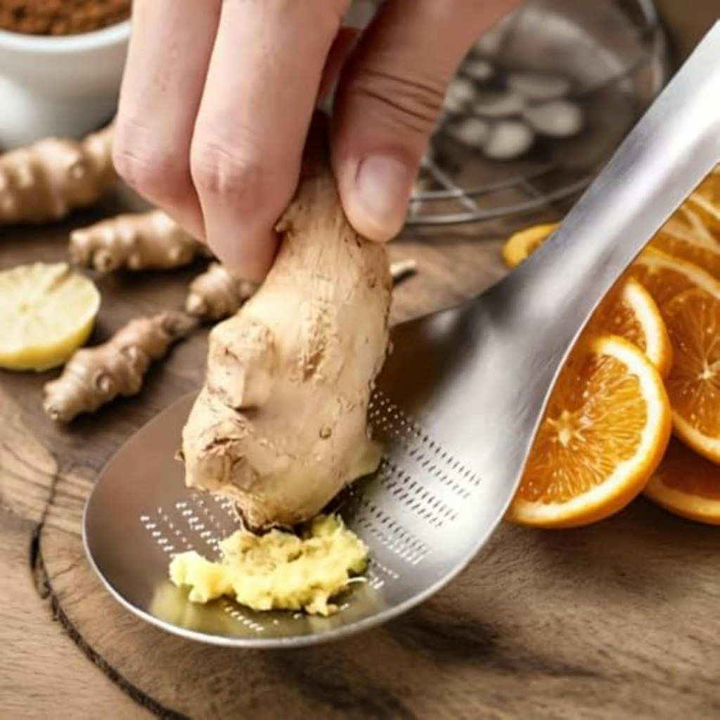 Stainless Steel Ginger Grater: $1.70