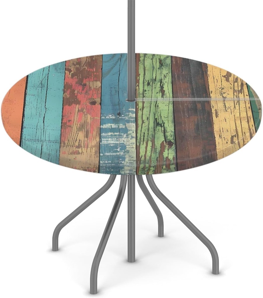 Outdoor Tablecloth for 36" to 44" Tables: from $11, 45" to 56" from $15