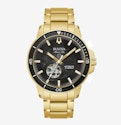 Bulova Men's Marine Star Series C Automatic Gold Tone Stainless Steel Bracelet Watch for $177 + free shipping