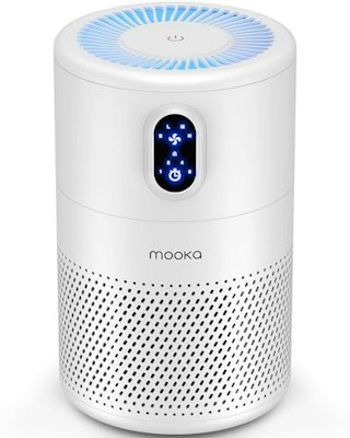 Mooka B-D02L True HEPA Air Purifier for $36 + free shipping