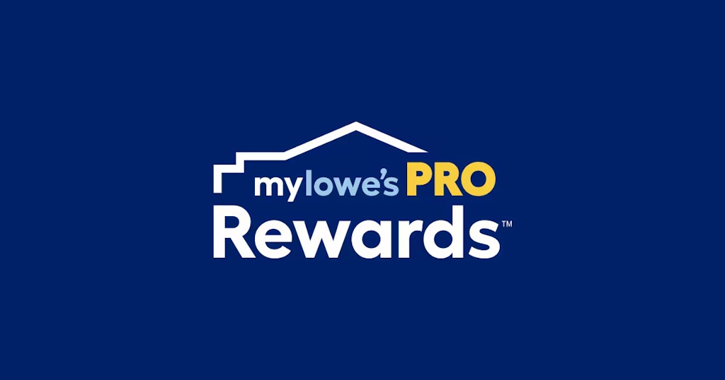 Lowe's MyLowe's Pro Rewards Program: Join for free