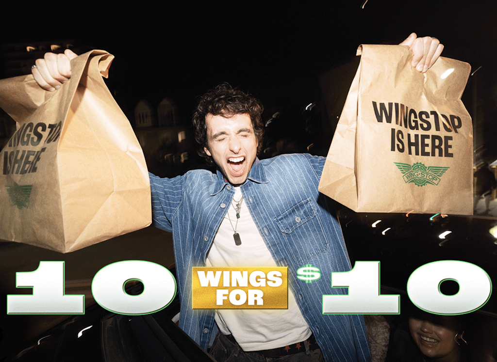 Wingstop Wings: 10 for $10