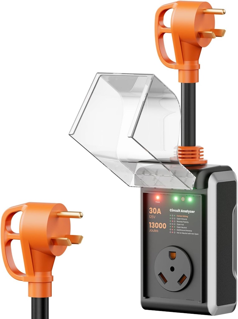 Crtbetlif 30A RV Surge Protector: $18.89
