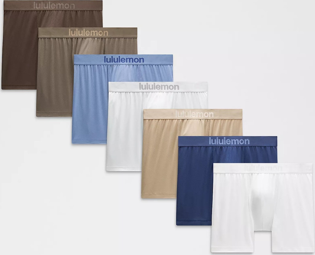 lululemon Men's We Made Too Much Underwear Specials: Single pairs from $19, multipacks from $54