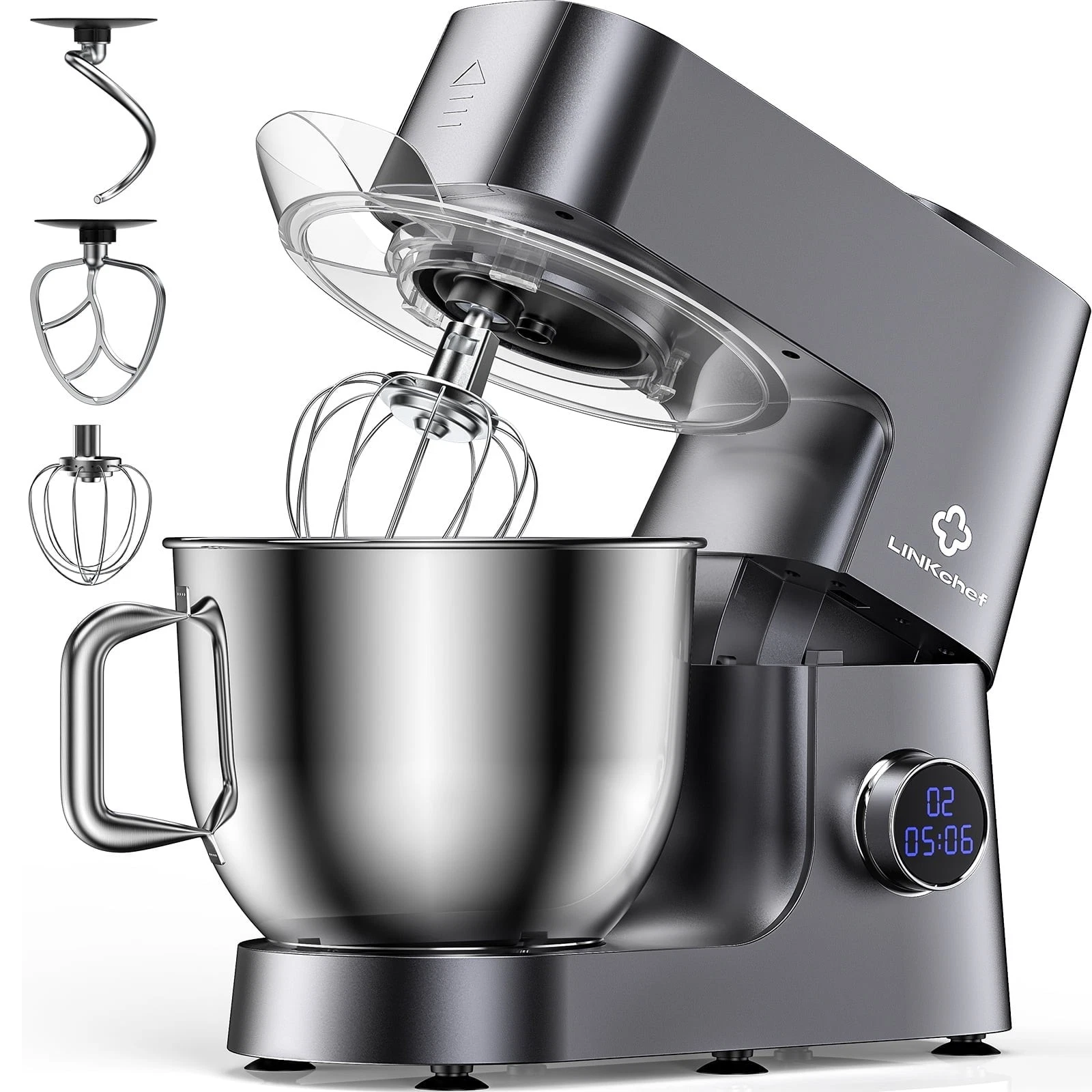 Open-Box LinkChef 7.4-Quart Stand Mixer