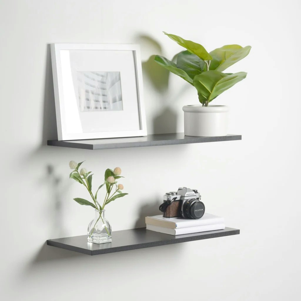 Slim Floating Shelves 2-Pack: From $22