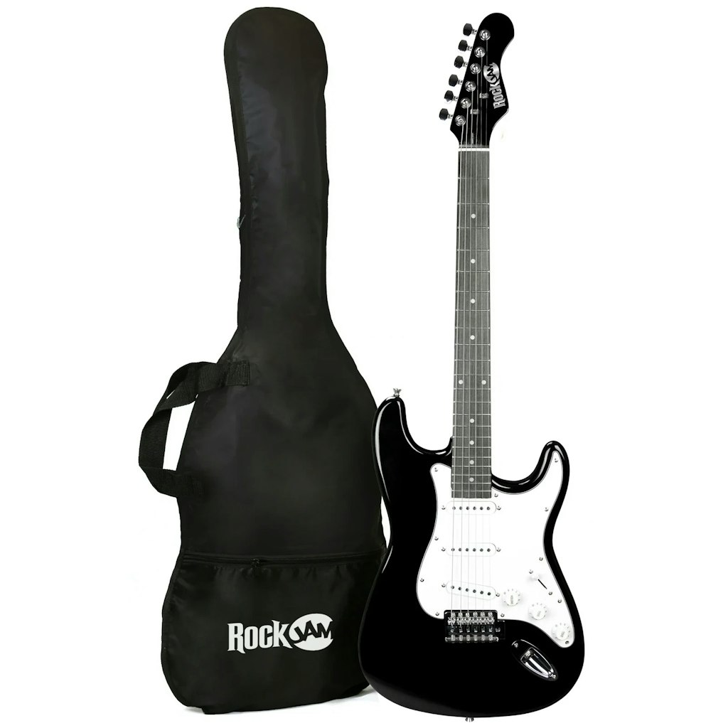 Open-Box RockJam Electric Guitar with Bag: $52