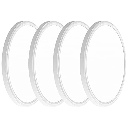 12" LED Flush Mount Ceiling Light 4-Pack : $29.95