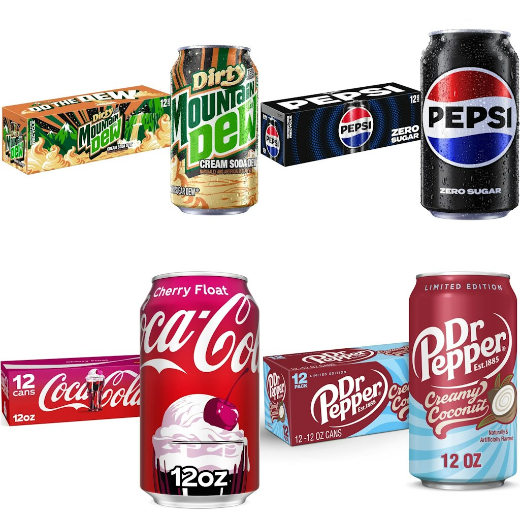 Soda 12-Packs at Target: $15