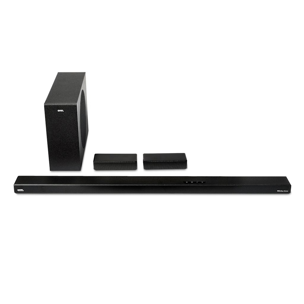 Open-Box Onn 5.1-Ch. Ultra-Slim Surround Soundbar System: $89