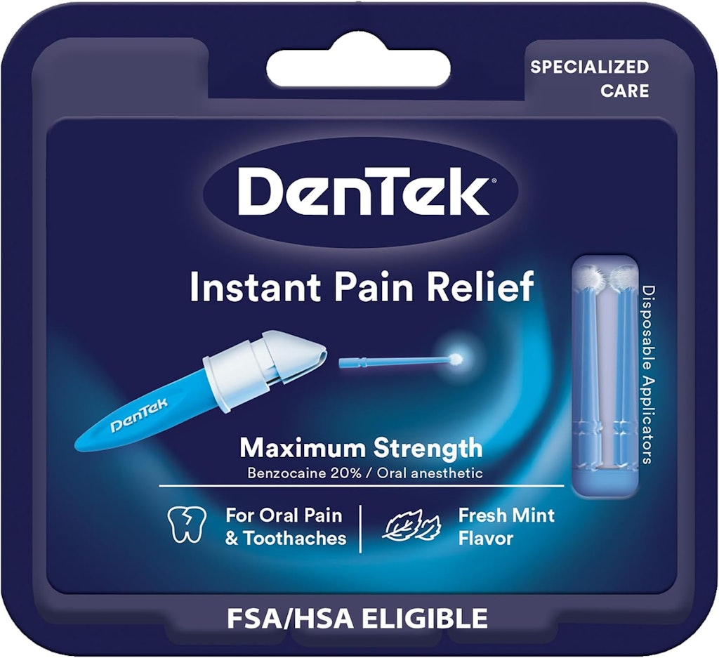 DenTek Instant Oral Pain Relief Maximum Relief Kit: $3.29 via Sub & Save