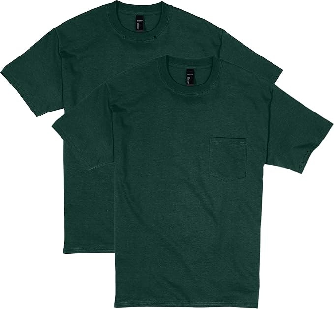 Hanes Men's Beefy-T Pocket T-Shirt 2-Pack: $11