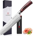 Keemake 7" High-Carbon Japanese Santoku Knife for $24 + free shipping w/ Prime