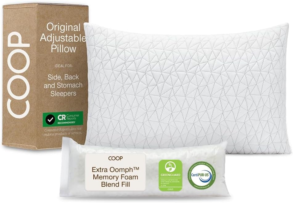 Coop Home Goods Queen Original Adjustable Pillow: $71