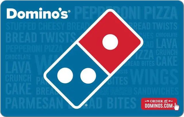 Domino's $50 Gift Card: $42 Domino's $50 Gift Card: $42
