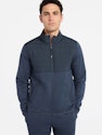 Athletic Works Men's Full Zip Mock Neck Hybrid Jacket for $11 + free shipping w/ $35