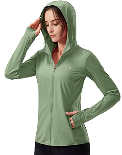 Soothfeel Women's UPF 50+ Sun Hoodie Jackett: $14.99 Soothfeel Women's UPF 50+ Sun Hoodie Jackett: $14.99