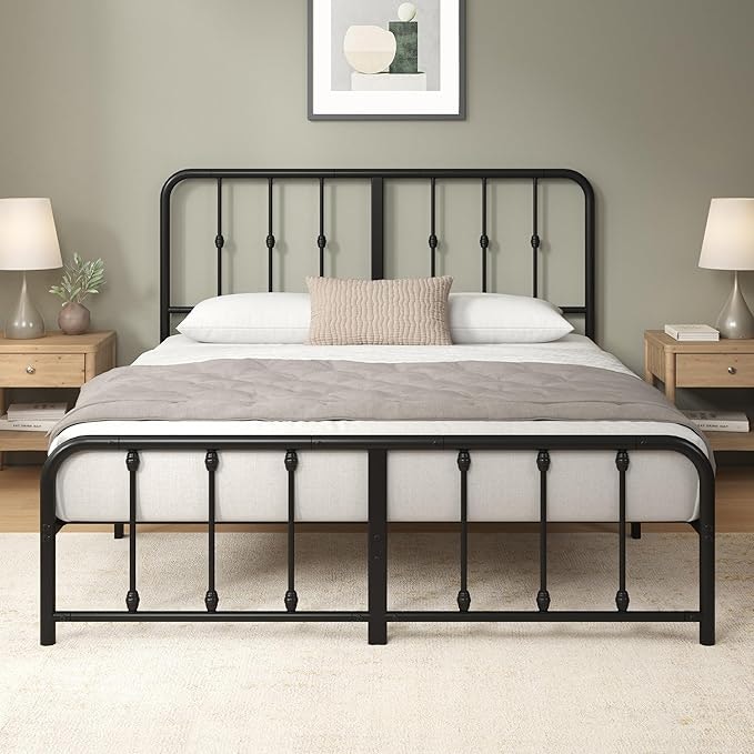 Zinus Leonardo Metal Platform Bed Frame: $99