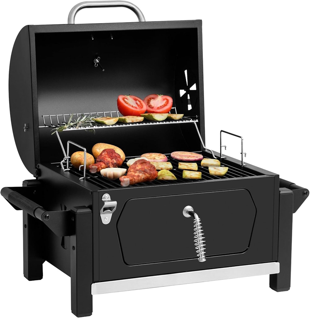 Royal Gourmet Portable Charcoal Grill : $76 Royal Gourmet Portable Charcoal Grill : $76