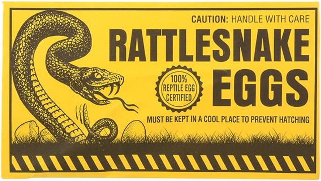 Rhode Island Novelty Joke Rattlesnake Egg Envelope 6-Pack: $4.99
