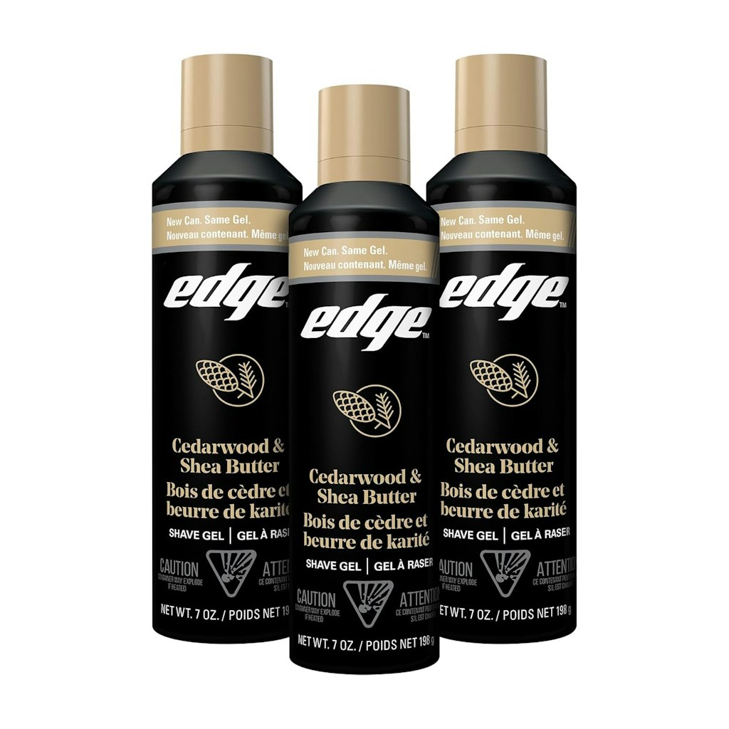 Edge Shave Gel Cedarwood & Shea Butter 7-oz. Bottle 3-Pack: $8.35 via Sub & Save