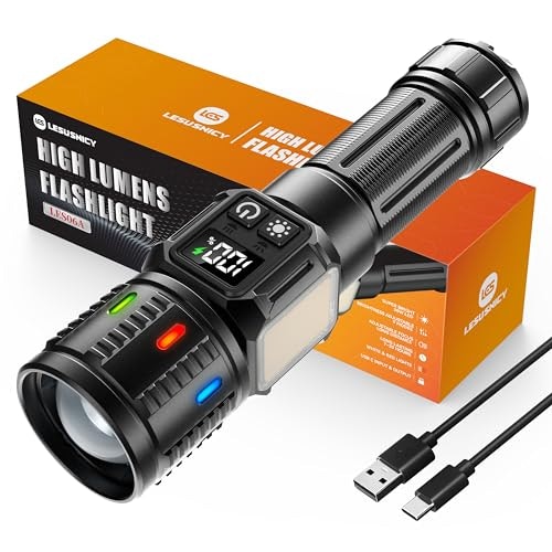 Lesusnicy Rechargeable Flashlights: $9.34 Lesusnicy Rechargeable Flashlights: $9.34