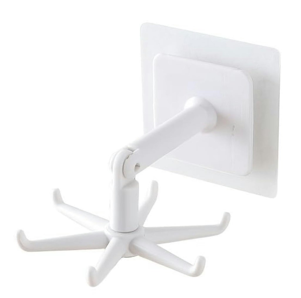 360° Rotating Self-Adhesive Utensil Rack: $1.38 360° Rotating Self-Adhesive Utensil Rack: $1.38
