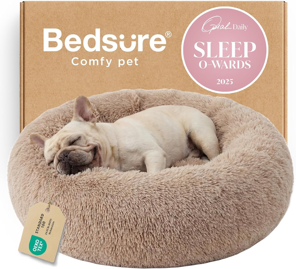 Bedsure Medium Calming Dog Bed: $30