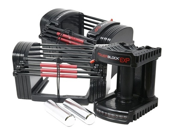 PowerBlock EXP Adjustable Dumbbells & More at Woot: Up to 44% off
