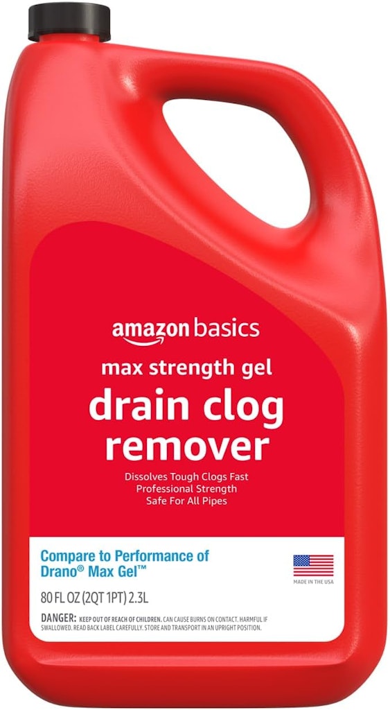 Amazon Basics Max Strength Drain Cleaner 80-oz Bottle : $5.29 via Sub & Save Amazon Basics Max Strength Drain Cleaner 80-oz Bottle : $5.29 via Sub & Save