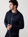 Banana Republic Factory Men's Washed Mock-Neck Jacket for $35 in cart + free shipping w/ $50
