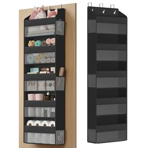 Songmics 5-Tier Over-the-Door Hanging Organizer: $17.84