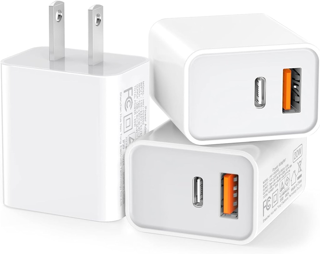 USB C Wall Charger 3-Pack: $8.99 USB C Wall Charger 3-Pack: $8.99