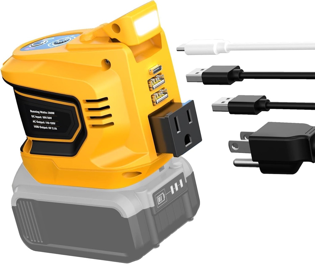 Ecarke 200W Portable Power Inverter: $21 Ecarke 200W Portable Power Inverter: $21