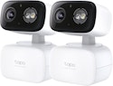 Tapo 2K Indoor/Outdoor Pan/Tilt Wired Security Camera 2-Pack for $50 + free shipping w/Prime