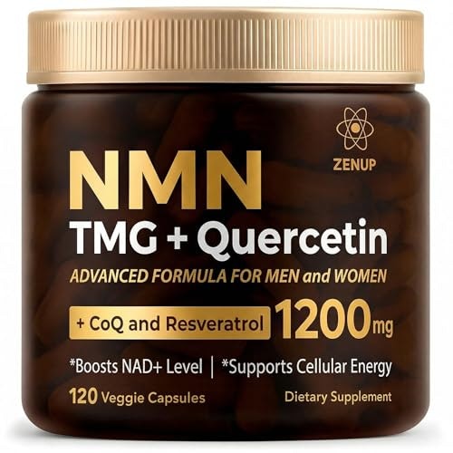 ZenUP NMN 600mg + TMG 250mg Supplement 120 Veggie Capsules 60-Servings: $14.84 ZenUP NMN 600mg + TMG 250mg Supplement 120 Veggie Capsules 60-Servings: $14.84