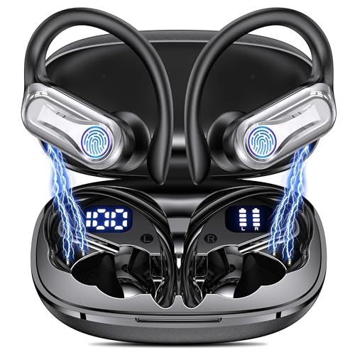 Wireless 90H Bluetooth Earhook Sports Earbuds: $9.99