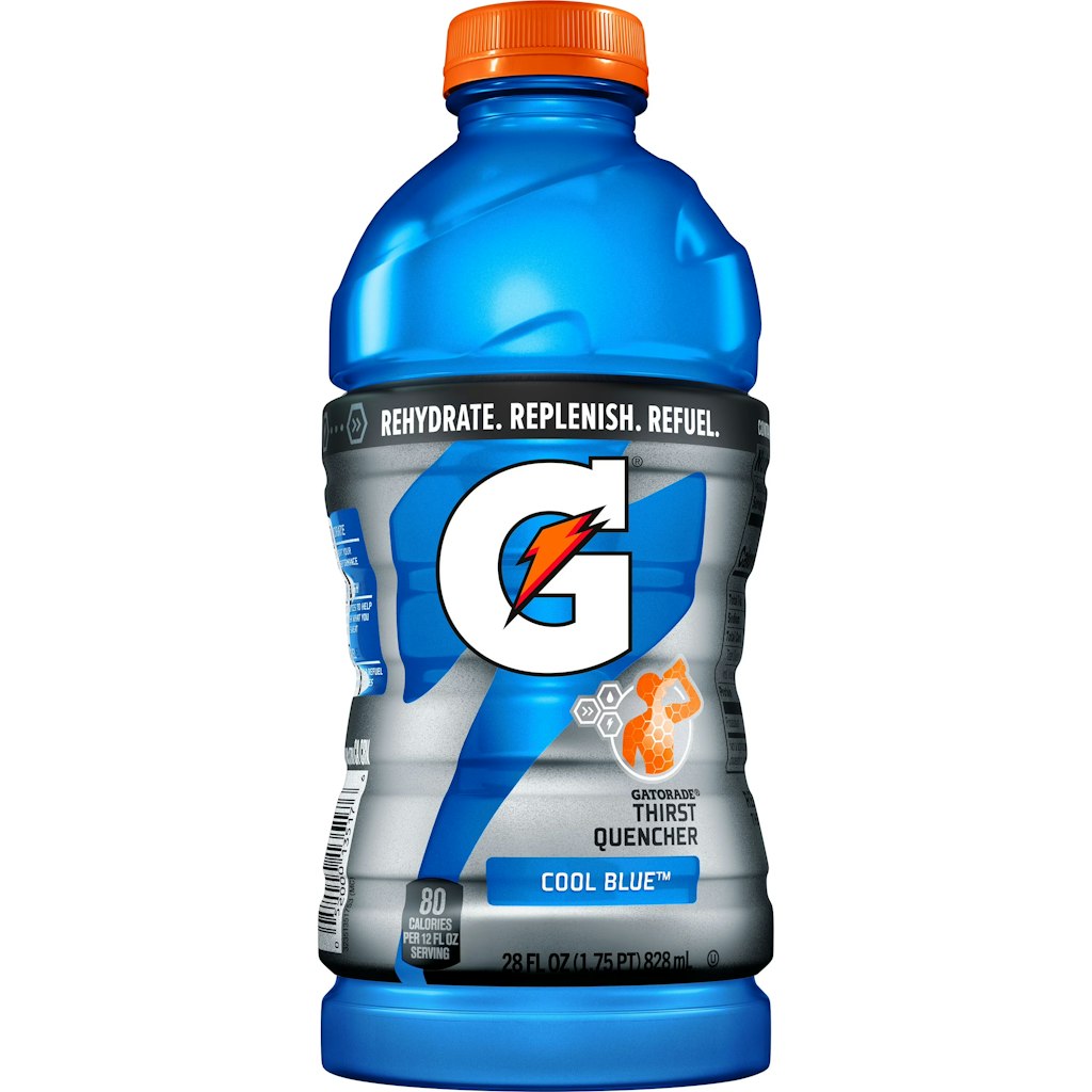 Gatorade Cool Blue Thirst Quencher 28-oz. Bottle: $1.38