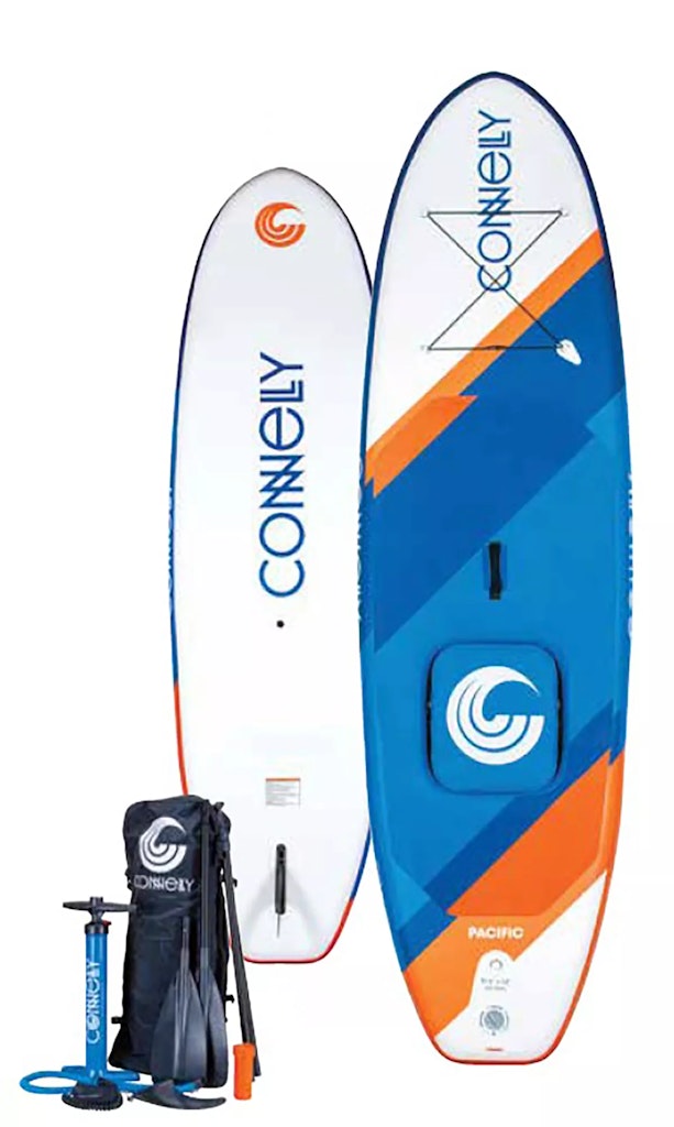 Connelly 10-Ft. Pacific Inflatable Stand-Up Paddle Board Set: $349.99 Connelly 10-Ft. Pacific Inflatable Stand-Up Paddle Board Set: $349.99