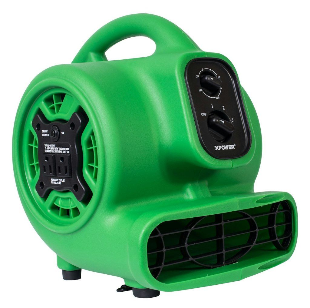 XPOWER Mini Mighty 1/4 HP Centrifugal Air Mover: $54 XPOWER Mini Mighty 1/4 HP Centrifugal Air Mover: $54