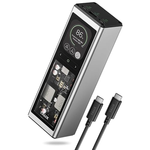 Talix 140W 20,000mAh PD 3.1 Power Bank: $49.99