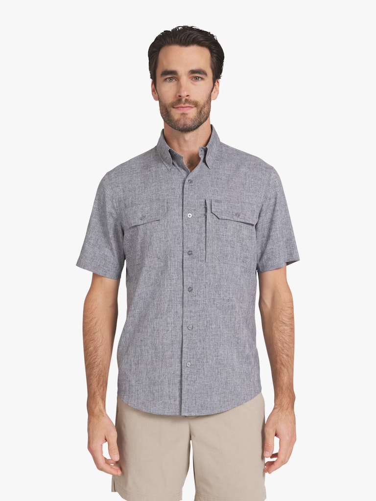 Chaps Men's Tech Chambray Shirt : $8.78