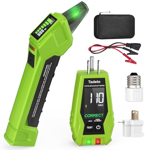 Tadeto Circuit Breaker Finder and Outlet Tester: $34.19 Tadeto Circuit Breaker Finder and Outlet Tester: $34.19
