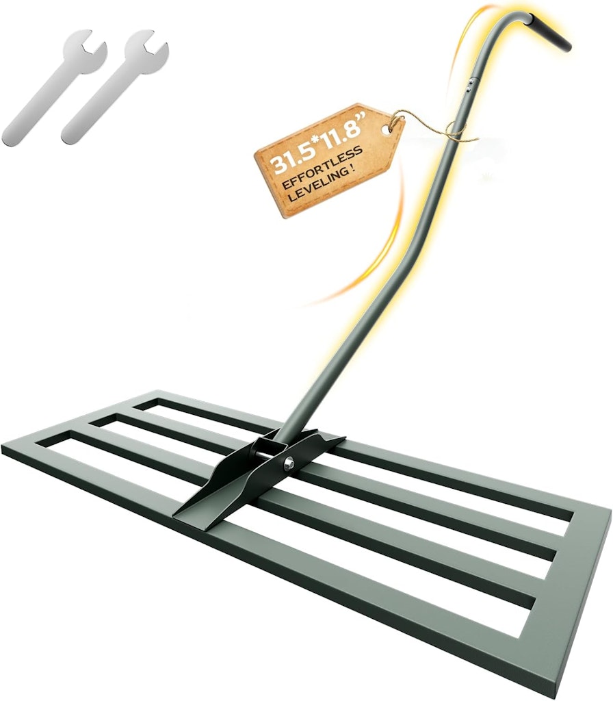HamRoRung 31.5''x11.8'' Lawn Leveling Rake: $32.49 HamRoRung 31.5''x11.8'' Lawn Leveling Rake: $32.49