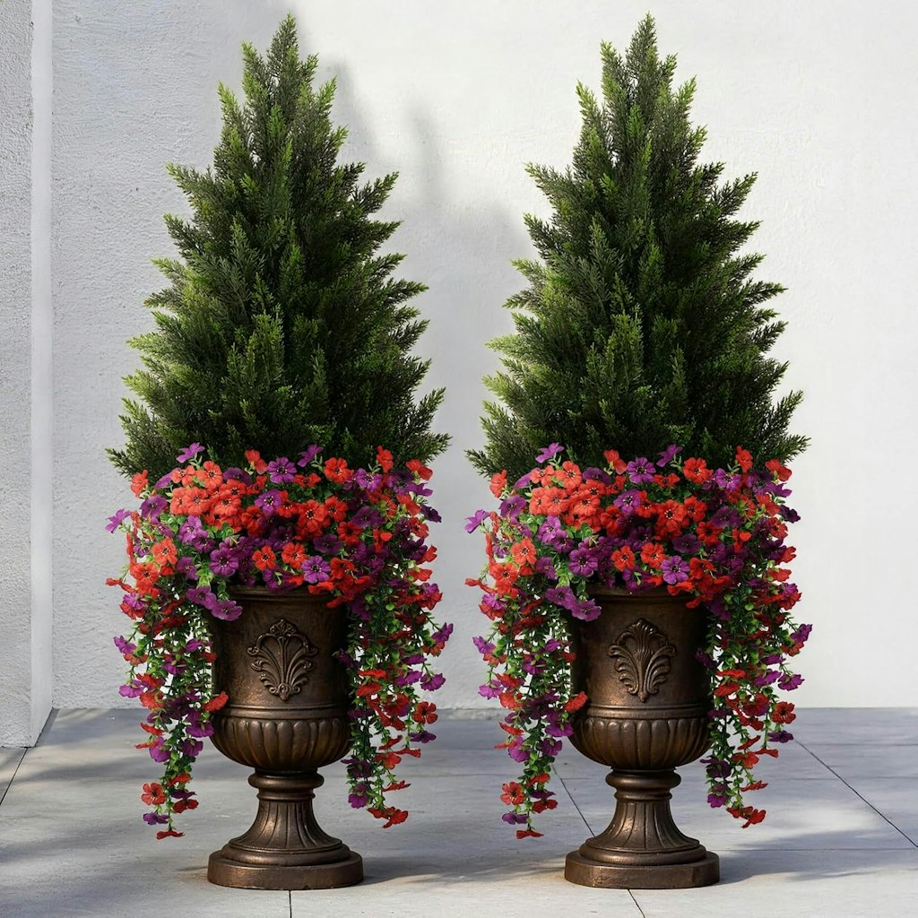Vitalismo 3-Foot Artificial Cedar Tree with Flowers 2-Pack: $38.49 Vitalismo 3-Foot Artificial Cedar Tree with Flowers 2-Pack: $38.49