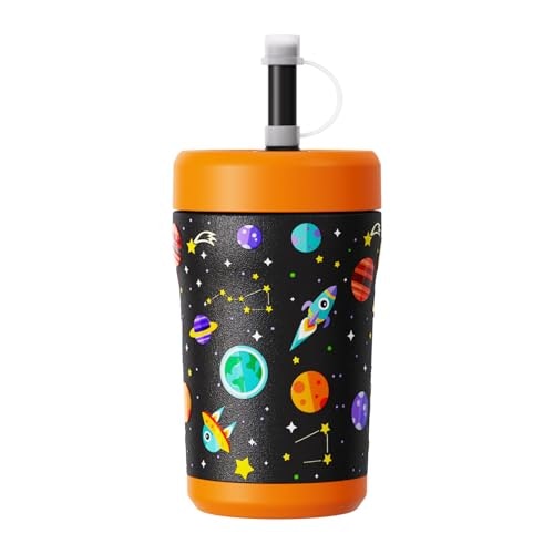 Sursip Toddler Kids Insulated Tumblers w/ Straw & Lid: 40% off