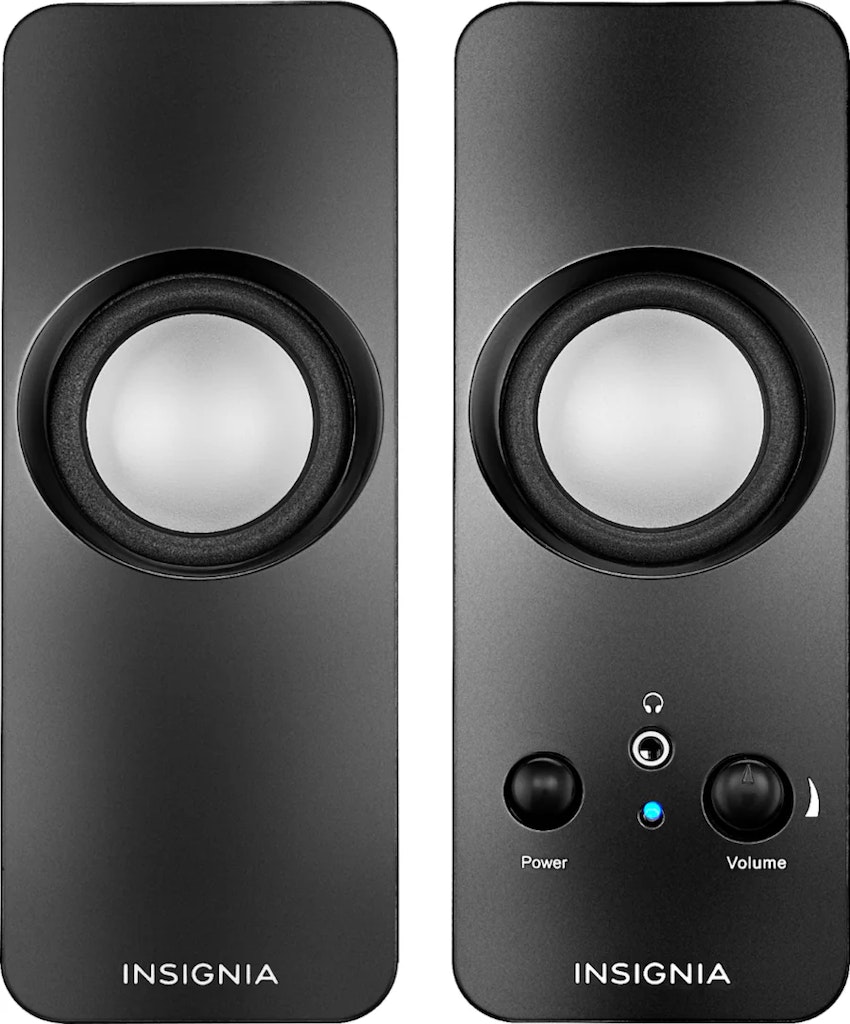 Insignia Computer Speakers: $12.49 Insignia Computer Speakers: $12.49